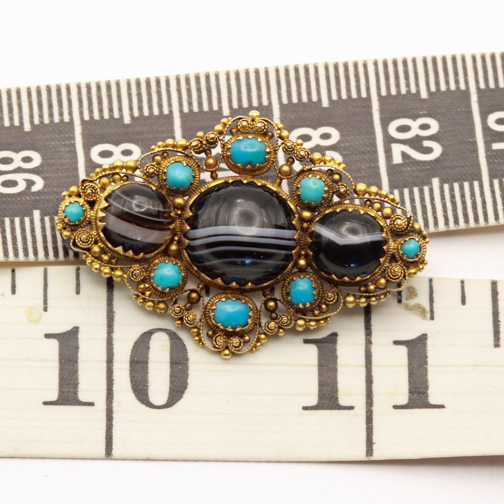 Cannetille brooch on sale