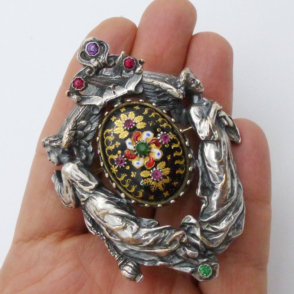 Gothic brooch on sale