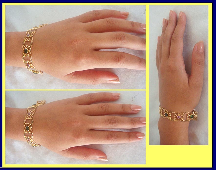 party wear elegant gold bracelets/modern casual wear gold bracelets design  - YouTube