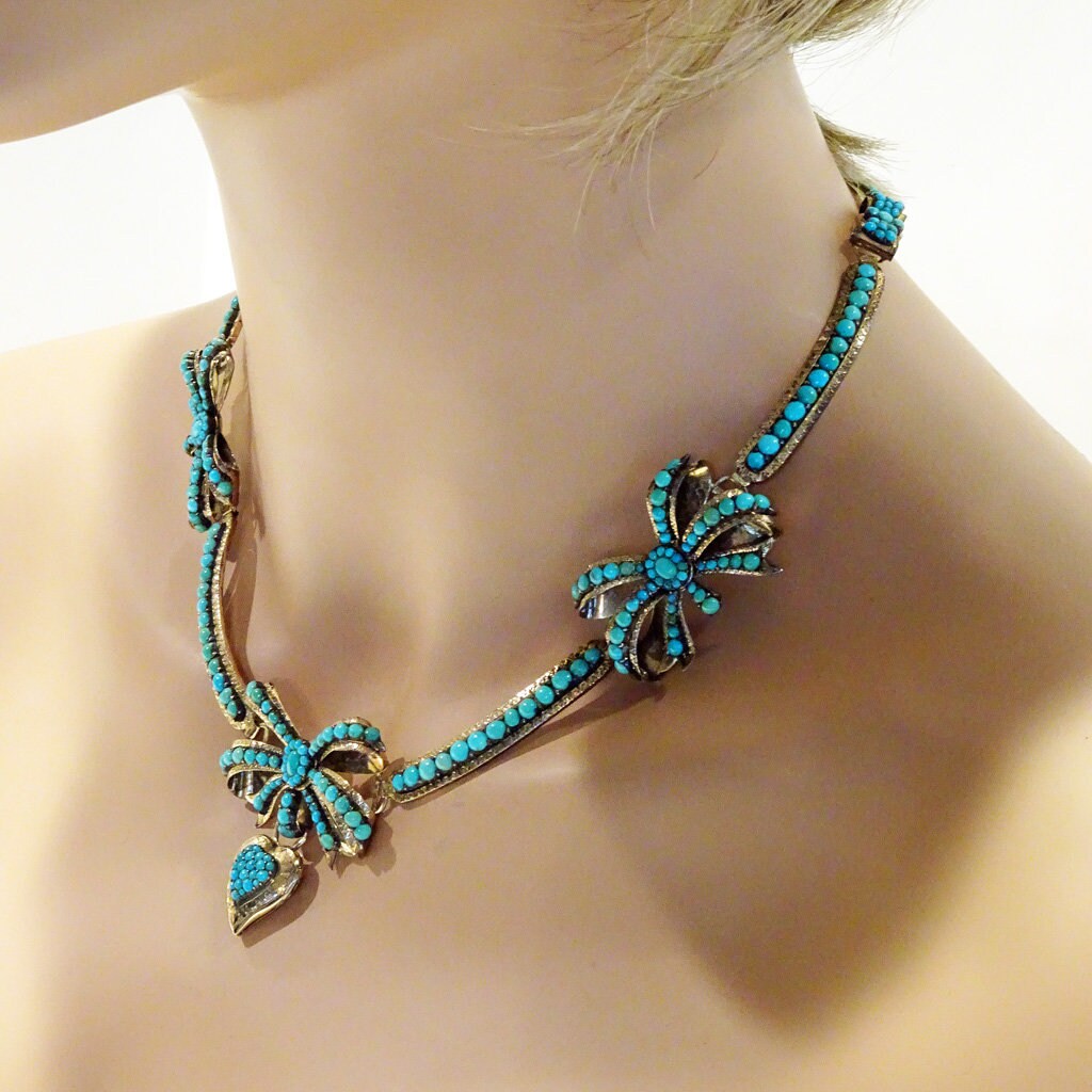 Victorian hot sale turquoise jewelry