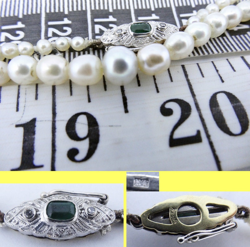 Antique Vintage Silver Barrel Catch Clasp for Necklace or Bracelet #D347 |  eBay