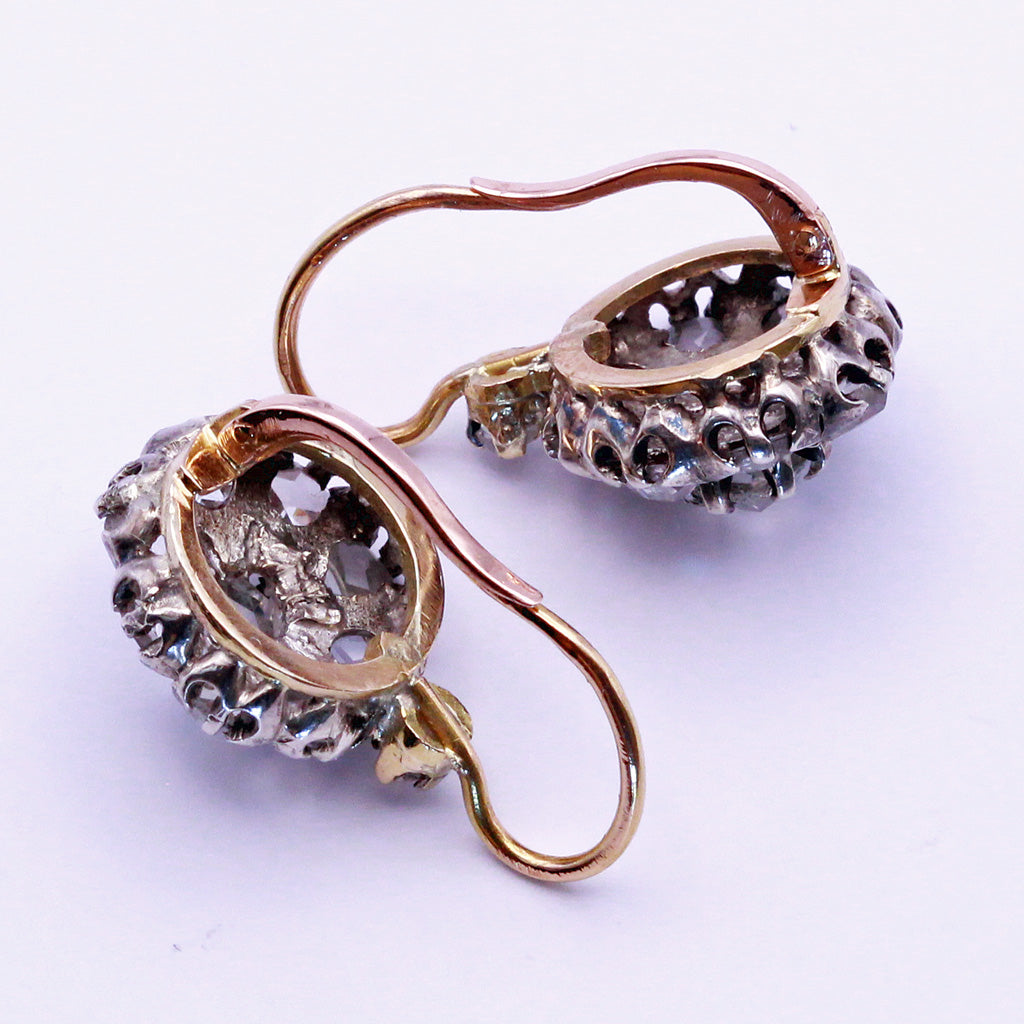 9ct Gold Vintage Diamond Earrings – McCarthy's Jewellery