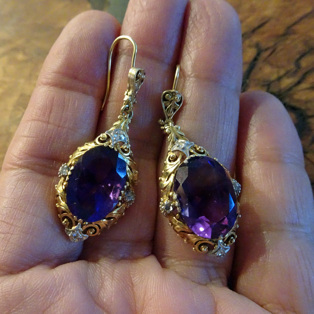 Antique deals victorian earrings