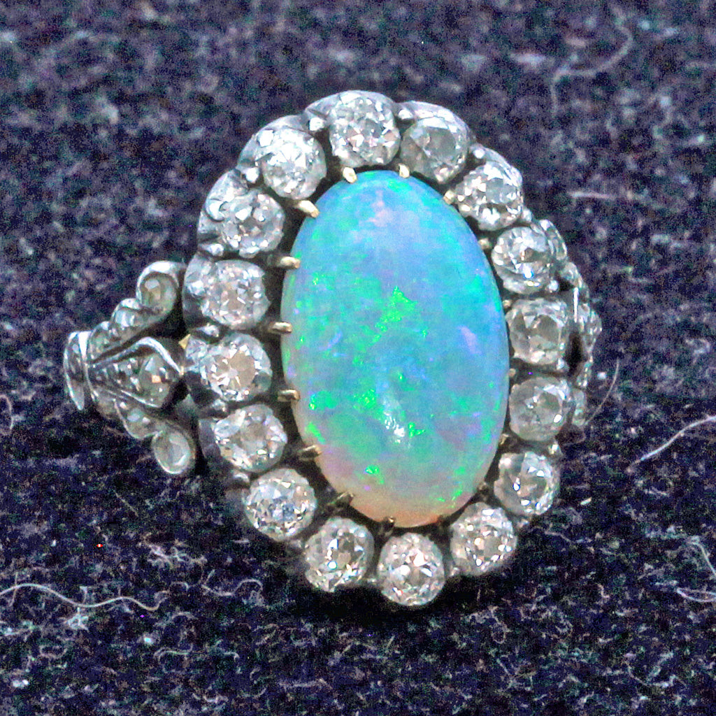 Victorian antique deals opal rings